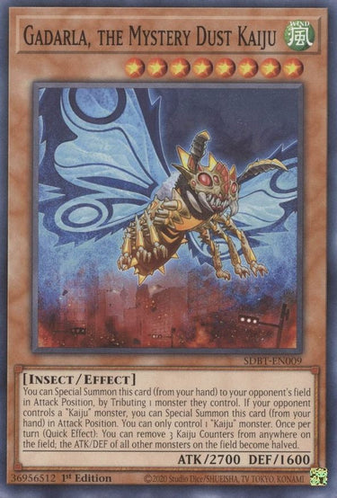 Gadarla, the Mystery Dust Kaiju | SDBT-EN009